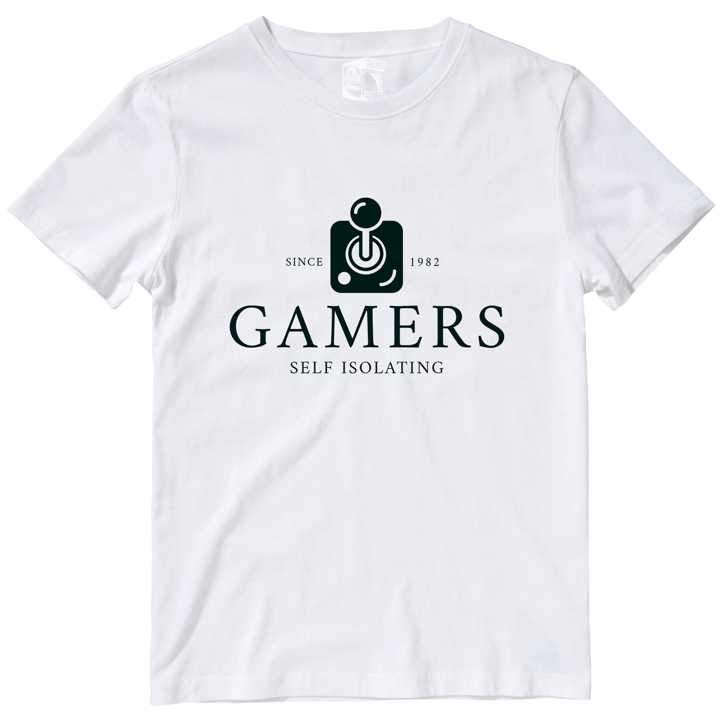 Gamers Self Isolating Since 1982 White