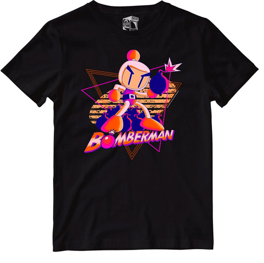 Super Bomberman Retro Gaming T-Shirt T-Shirt Seven Squared 