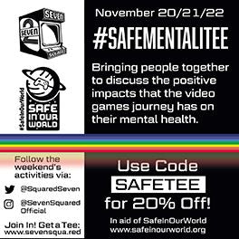 SAFEMentaliTEE WEEKEND NOV 20/21/22