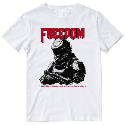 FREEDOM | Spreading Democracy Gamers T'Shirt