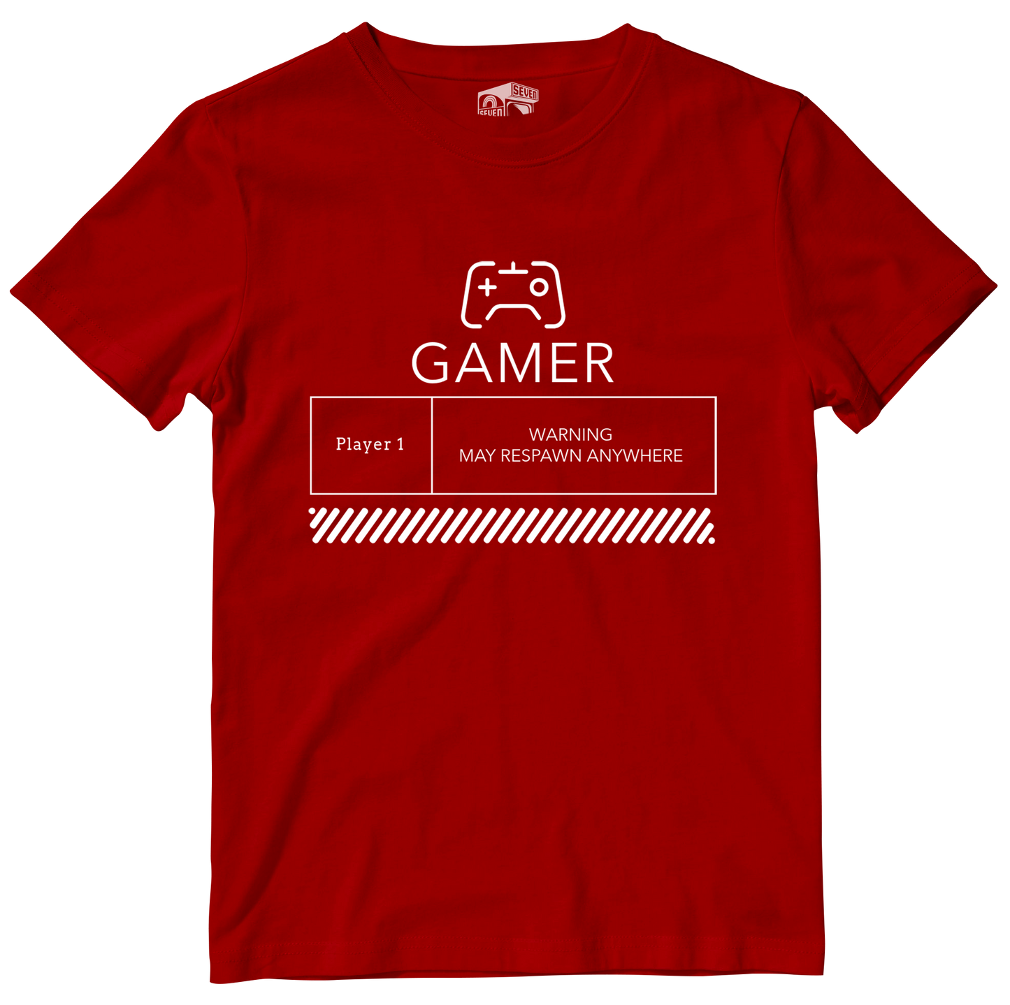 Gamer Warning Could Respawn Anywhere Gaming T-Shirt