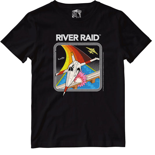 River Raid Retro Gaming T-Shirt T-Shirt Seven Squared 
