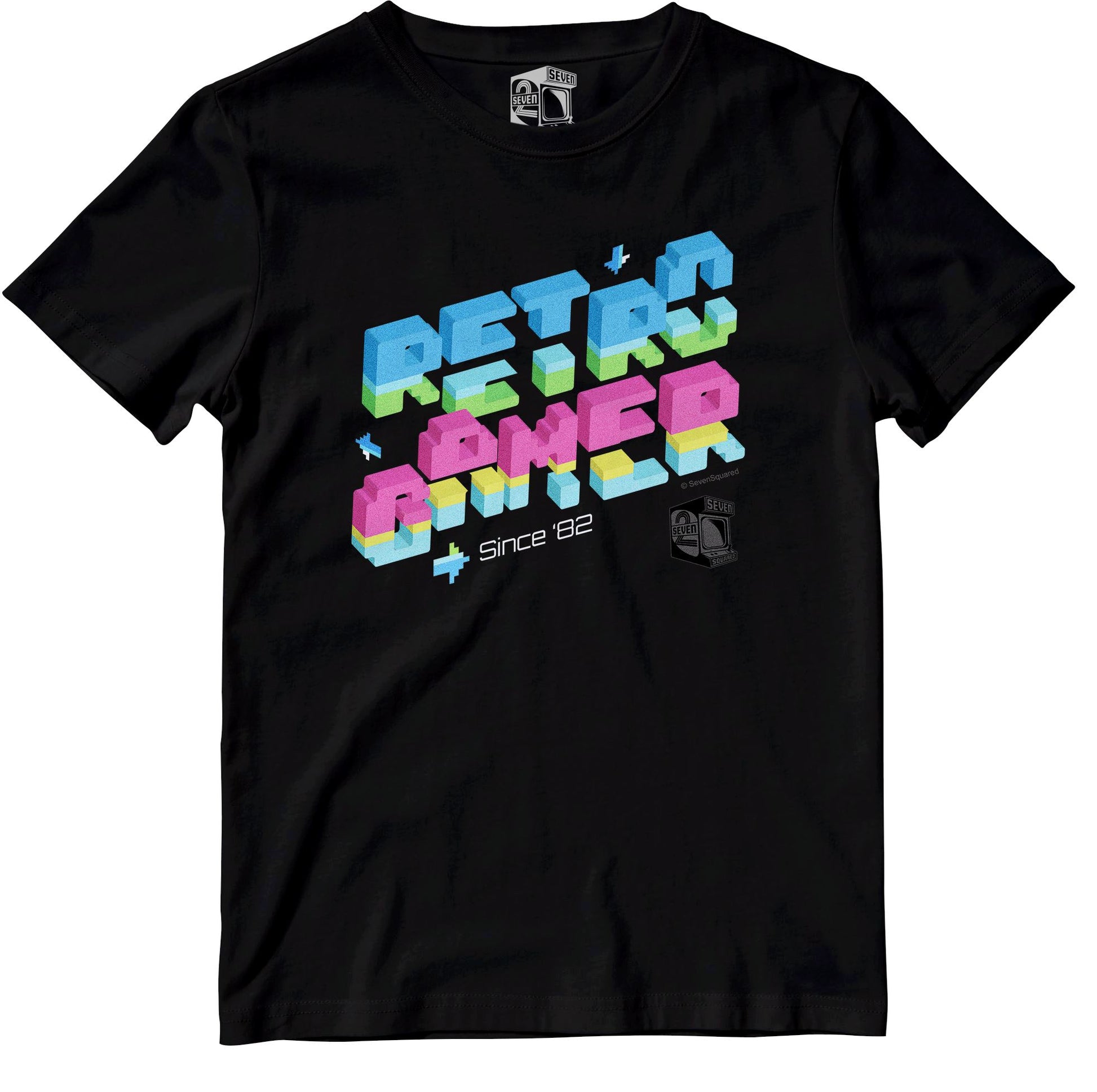 Retro Gamer Since '82 T-Shirt T-Shirt Seven Squared 