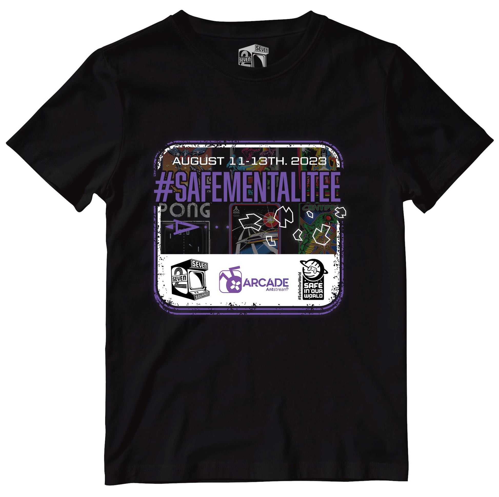SafeMentaliTEE Charity T-Shirt T-Shirt Seven Squared 