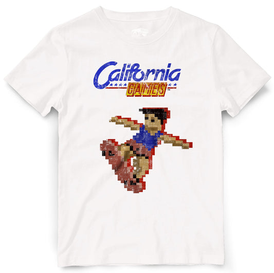California Games Skateboarding Retro Gaming T-Shirt T-Shirt Seven Squared 