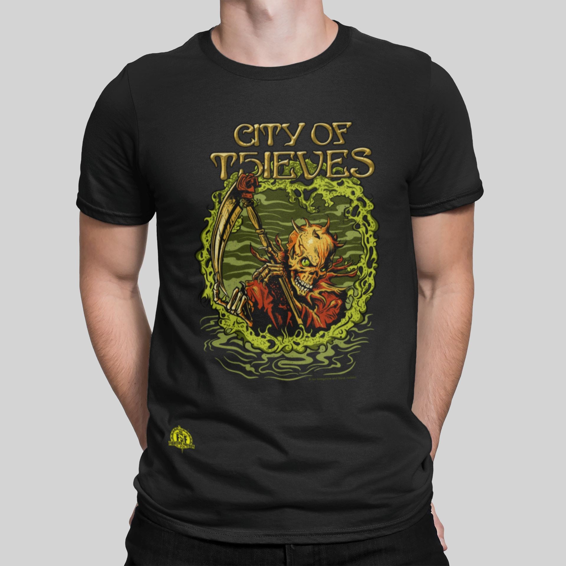 Fighting Fantasy | City of Thieves | Retro Gaming T-Shirt T-Shirt Seven Squared 
