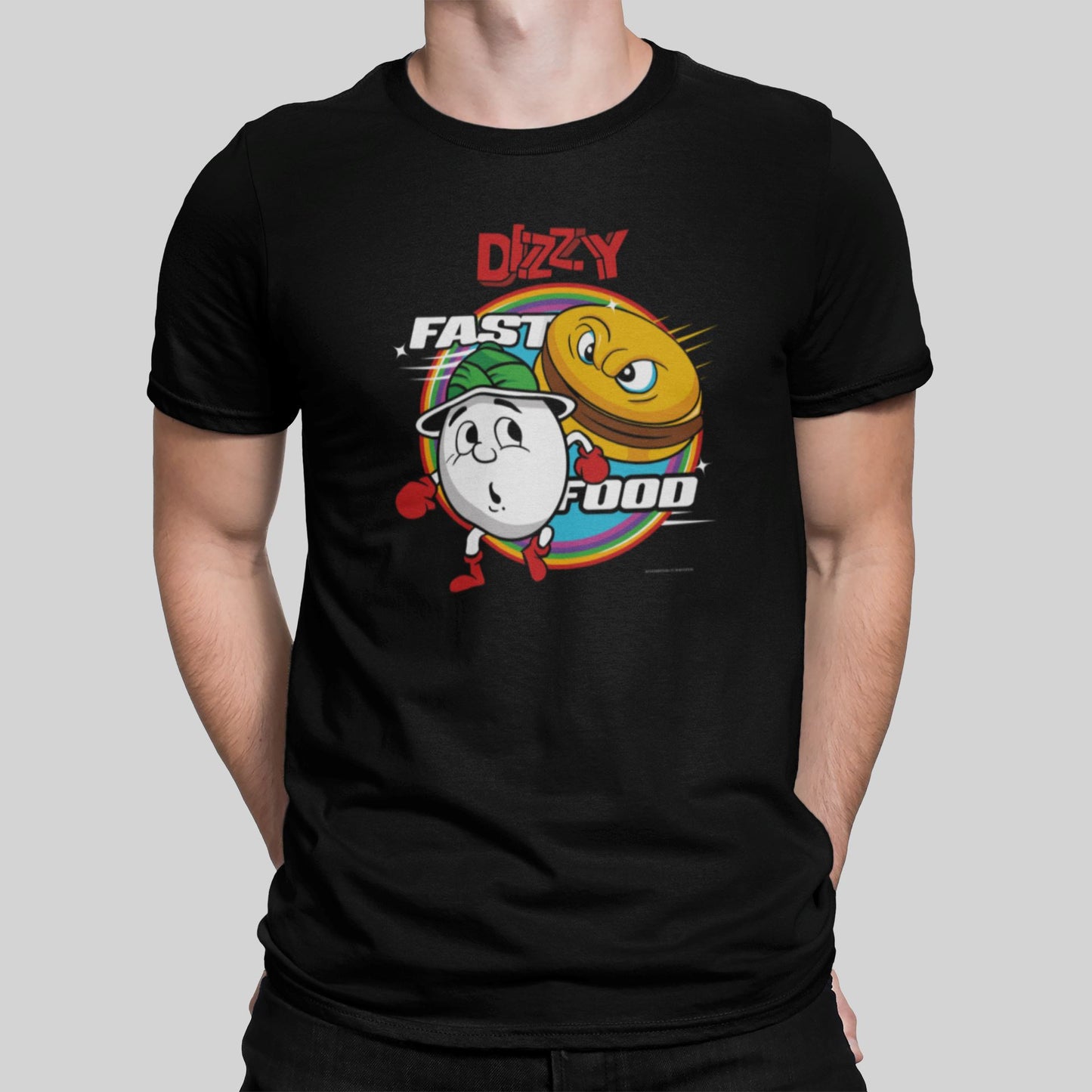 Dizzy Fast Food Retro Gaming T-Shirt (SIOW Edition) T-Shirt Seven Squared 