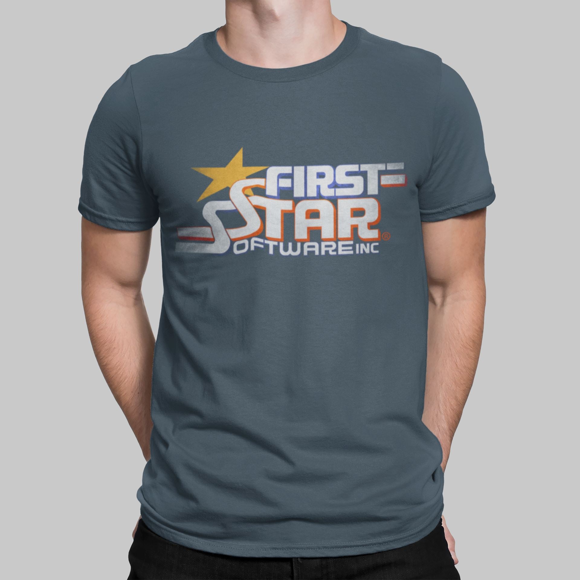 First Star Software Retro Gaming T-Shirt T-Shirt Seven Squared 
