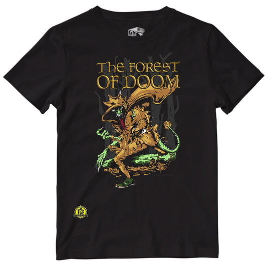 Fighting Fantasy | Forest of Doom | Retro Gaming Kids T-Shirt Kids T-Shirt Seven Squared 3-4 Years Black 