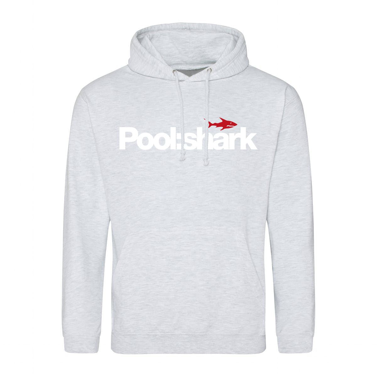 Poolshark Retro Gaming Hoodie Hoodie Seven Squared Small 36" Chest Ash 