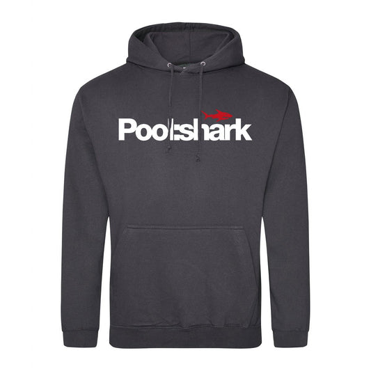 Poolshark Retro Gaming Hoodie Hoodie Seven Squared Small 36" Chest Storm Grey 