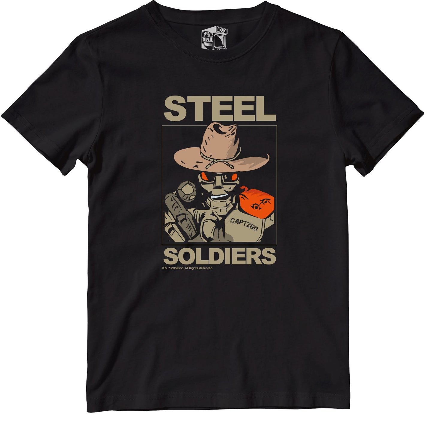 Z: Steel Soldiers Retro Gaming T-Shirt T-Shirt Seven Squared 