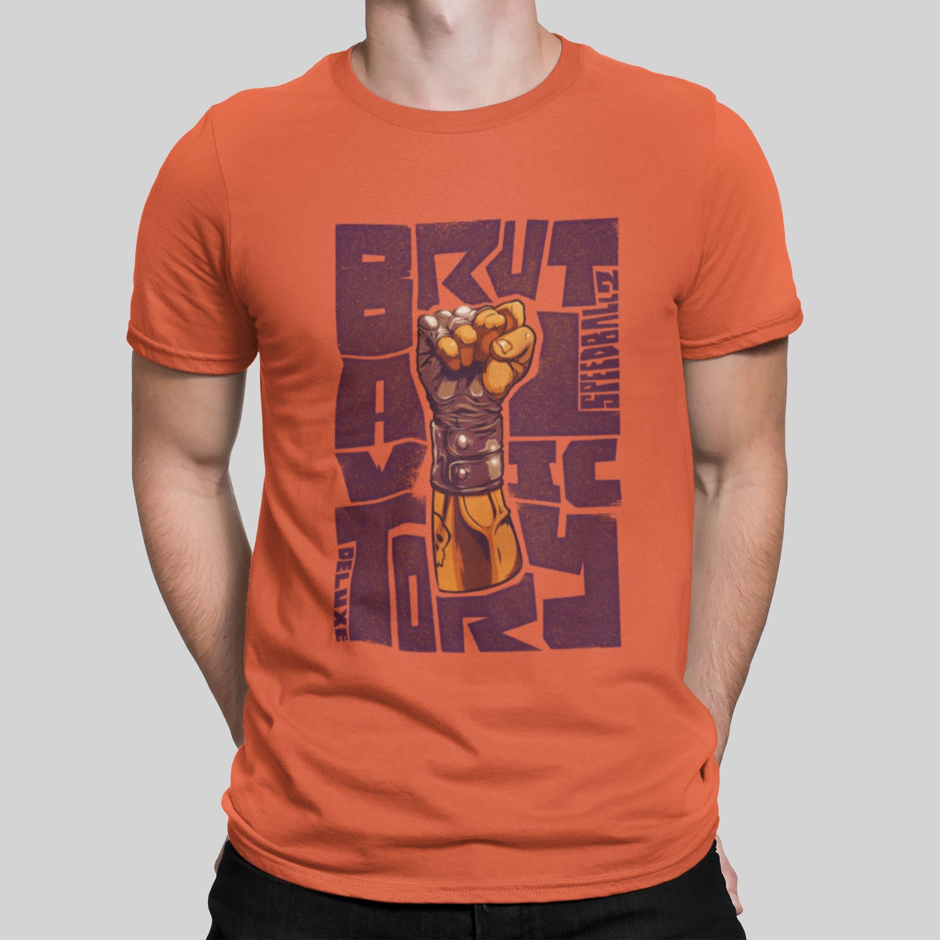 Training Speedwick Graphic T-Shirt in SMASH ORANGE S23-R