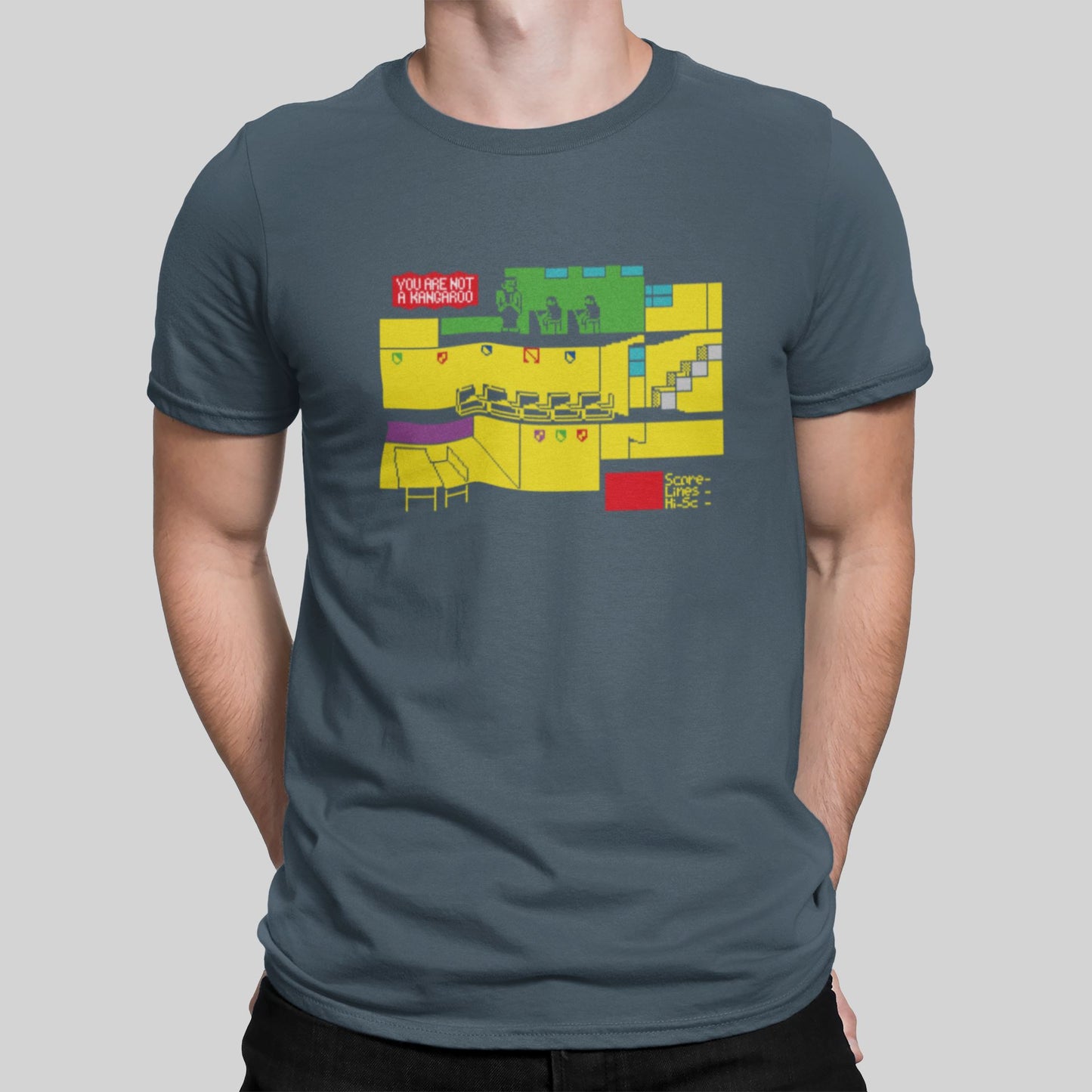 Skool Daze Retro Gaming T-Shirt T-Shirt Seven Squared 