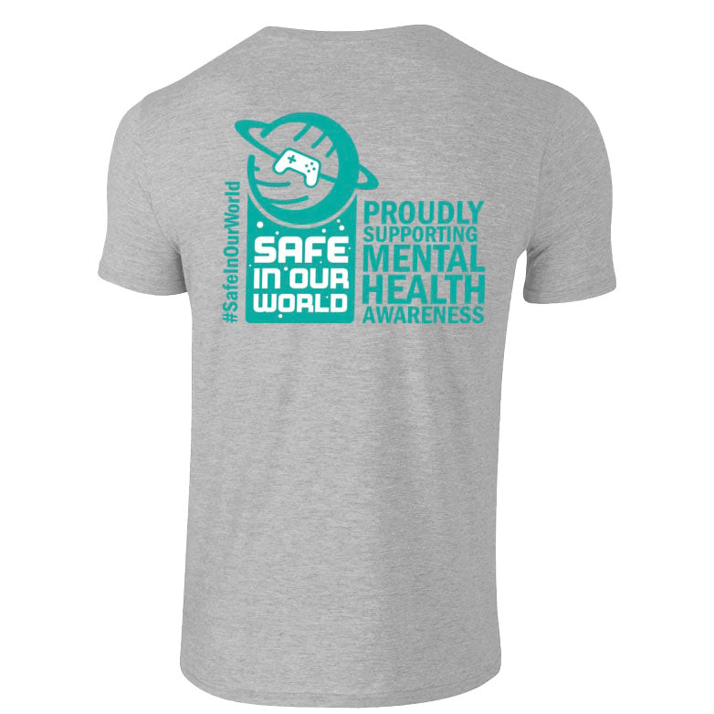 SIOW Official Charity T-Shirt GREY/GREEN T-Shirt Seven Squared 