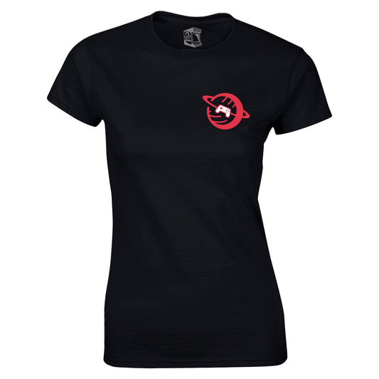SIOW Official Charity T-Shirt BLACK/RED Ladies Cut T-Shirt Seven Squared Ladies Small Black/Red 