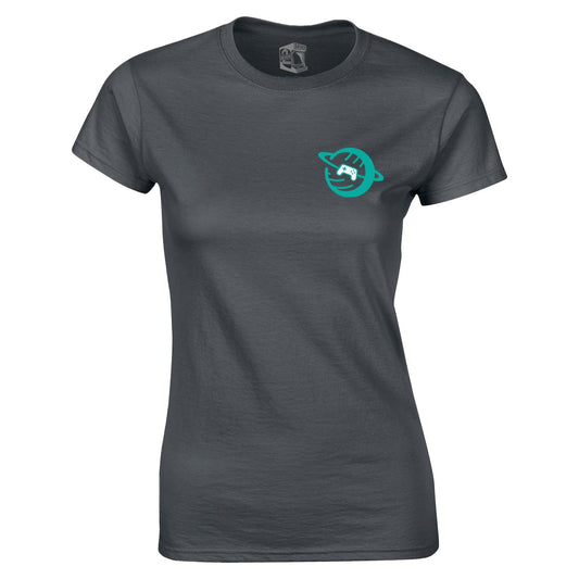 SIOW Official Charity T-Shirt CHARCOAL/GREEN Ladies Cut T-Shirt Seven Squared Ladies Small Charcoal/Green 