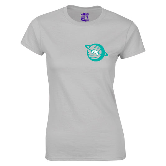 SIOW Official Charity T-Shirt GREY/GREEN Ladies Cut T-Shirt Seven Squared Ladies Medium Grey/Green 