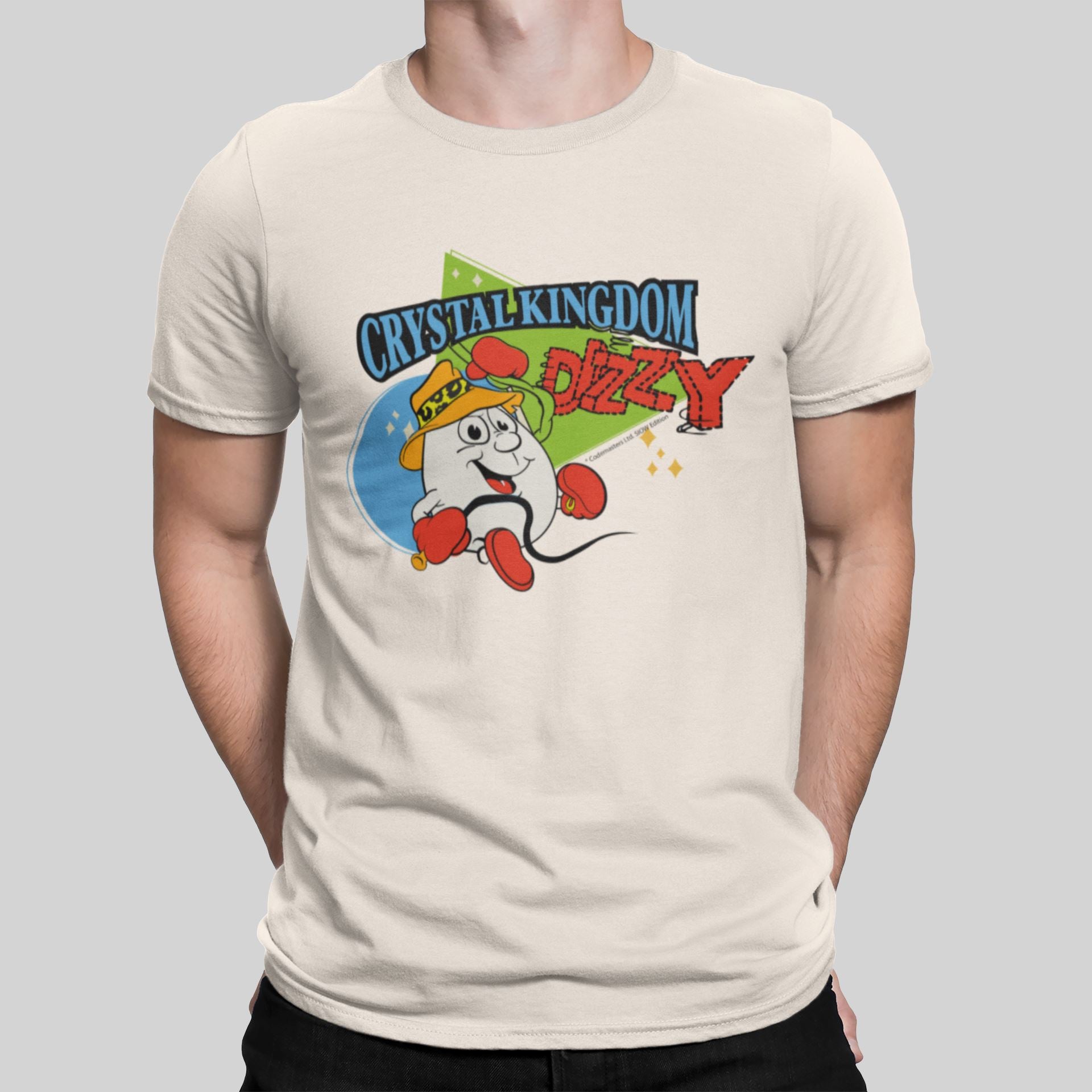 Dizzy Crystal Kingdom Retro Gaming T-Shirt (SIOW Edition) T-Shirt Seven Squared 