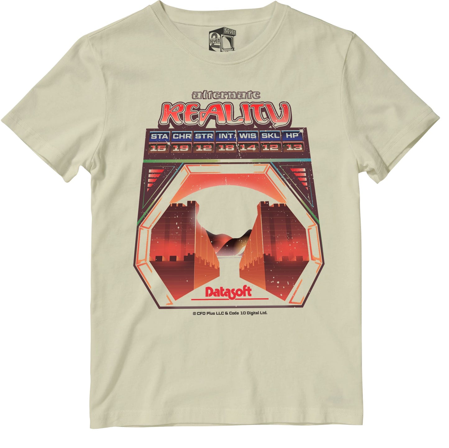 Alternate Reality Retro Gaming T-Shirt T-Shirt Seven Squared 