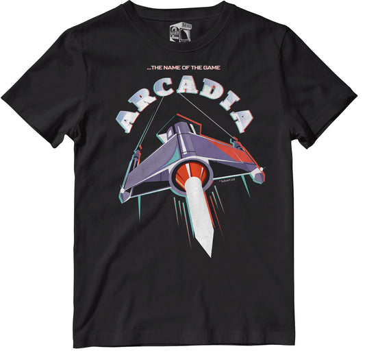 Arcadia Retro Gaming T-Shirt T-Shirt Seven Squared 