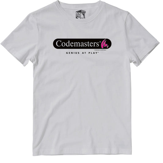 Codemasters 90's Genius at Play Logo Retro Gaming T-Shirt (SIOW Edition) T-Shirt Seven Squared 