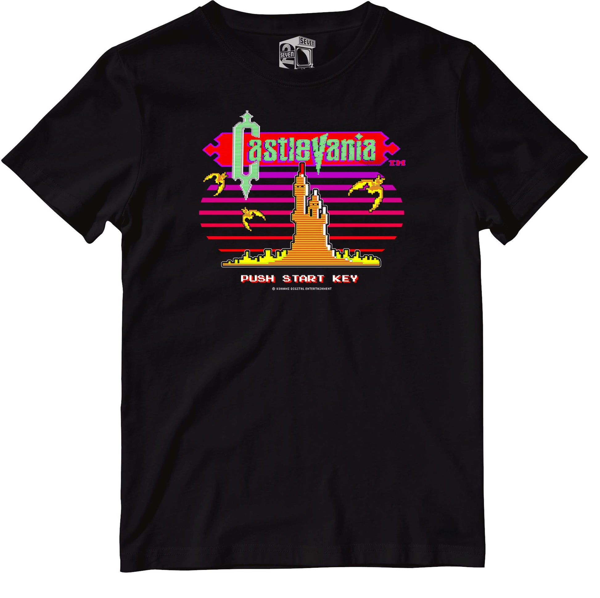 Castlevania Retro Gaming T-Shirt T-Shirt Seven Squared 