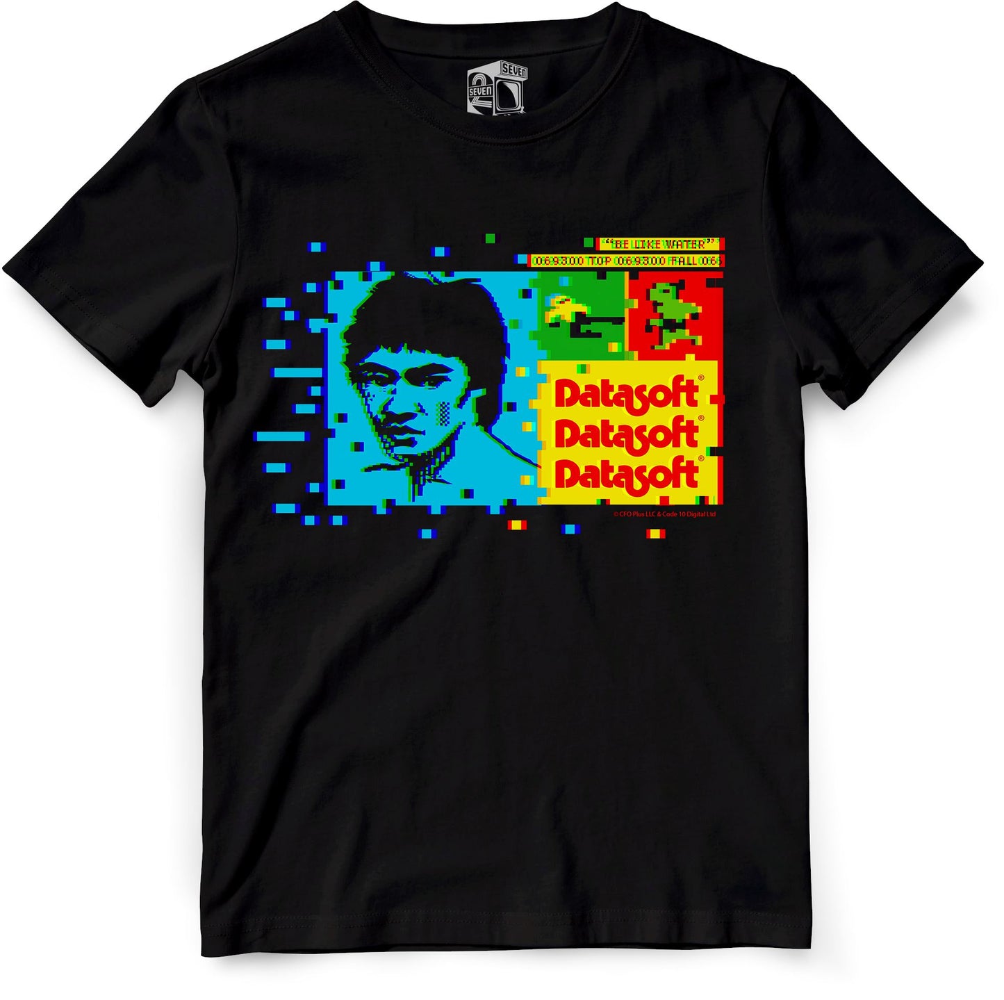 Bruce Lee Retro Gaming T-Shirt T-Shirt Seven Squared 
