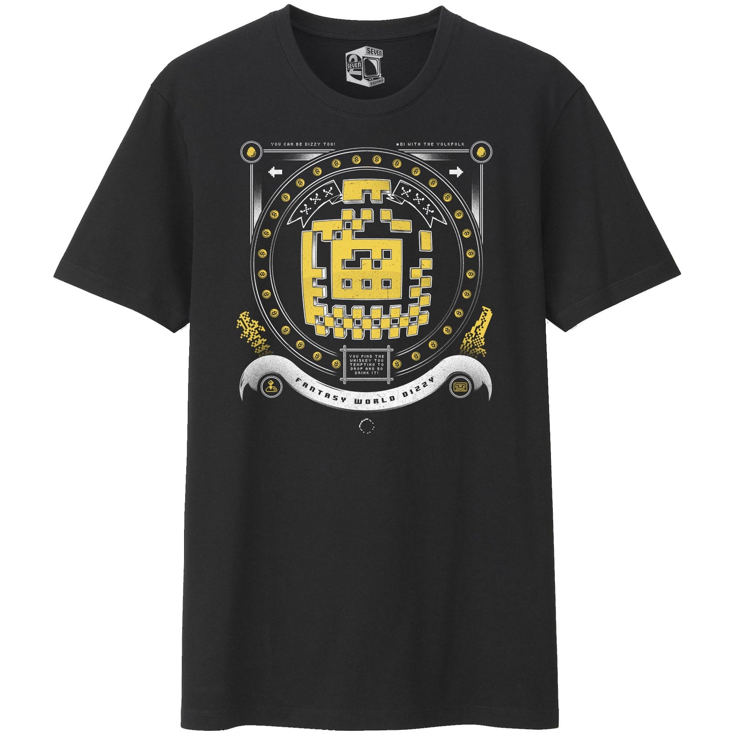 Dizzy Fantasy World Retro Gaming T-Shirt (SIOW Edition) T-Shirt Seven Squared 