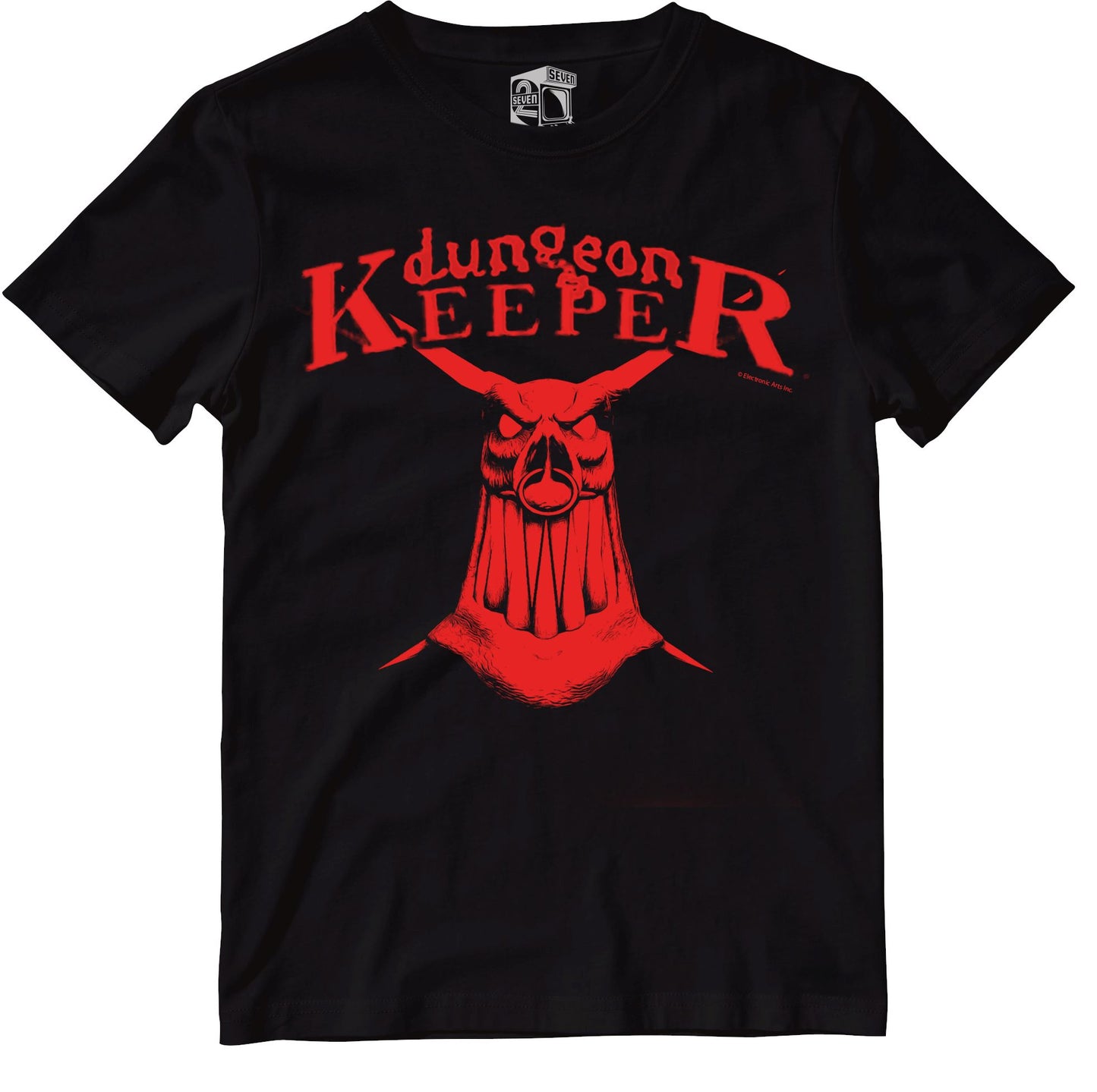 Dungeon Keeper Retro Gaming T-Shirt SIOW Edition T-Shirt Seven Squared 