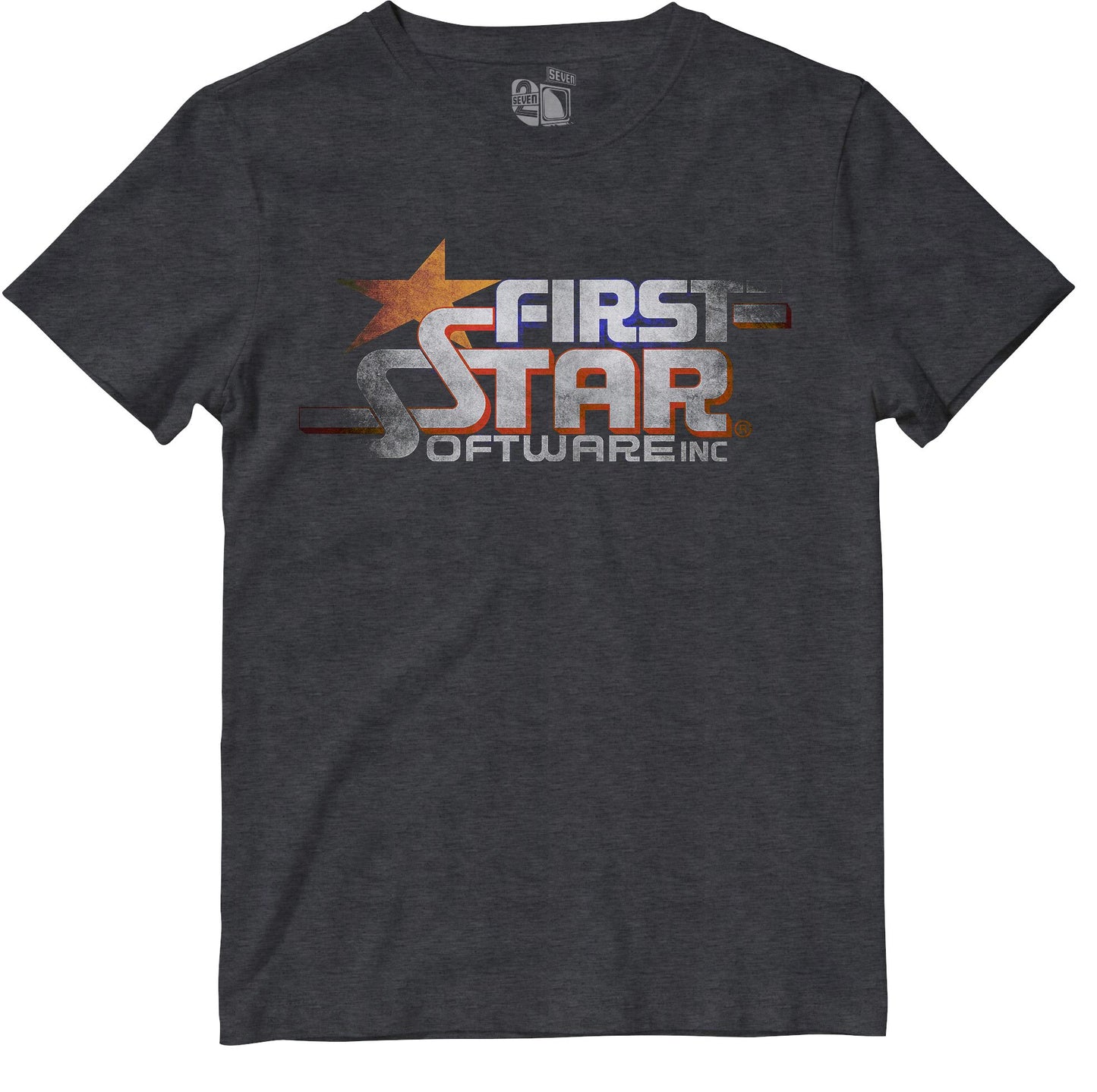First Star Software Retro Gaming T-Shirt T-Shirt Seven Squared 