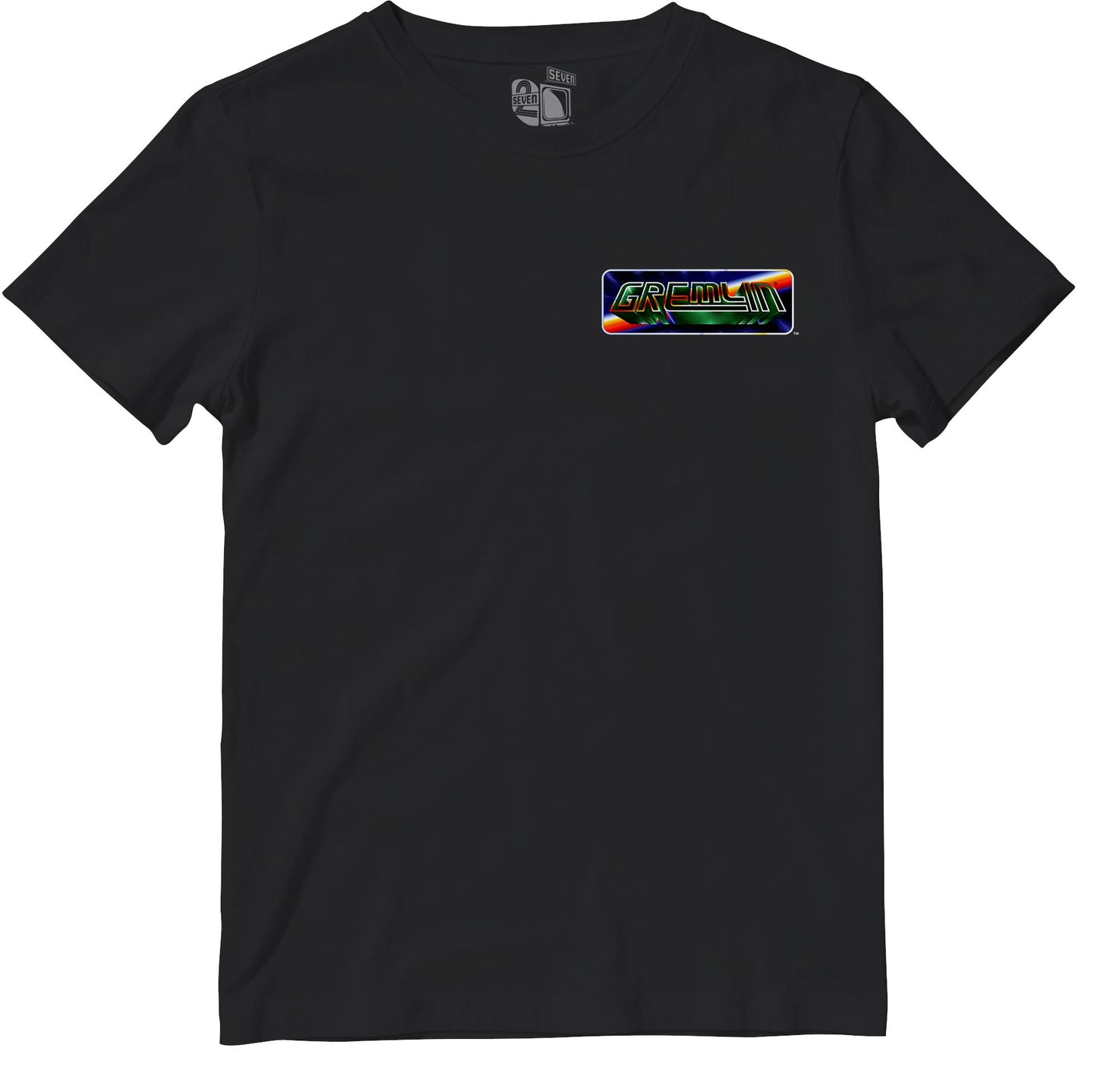 Gremlin Graphics Pocket Print Retro Gaming T-Shirt T-Shirt Seven Squared 