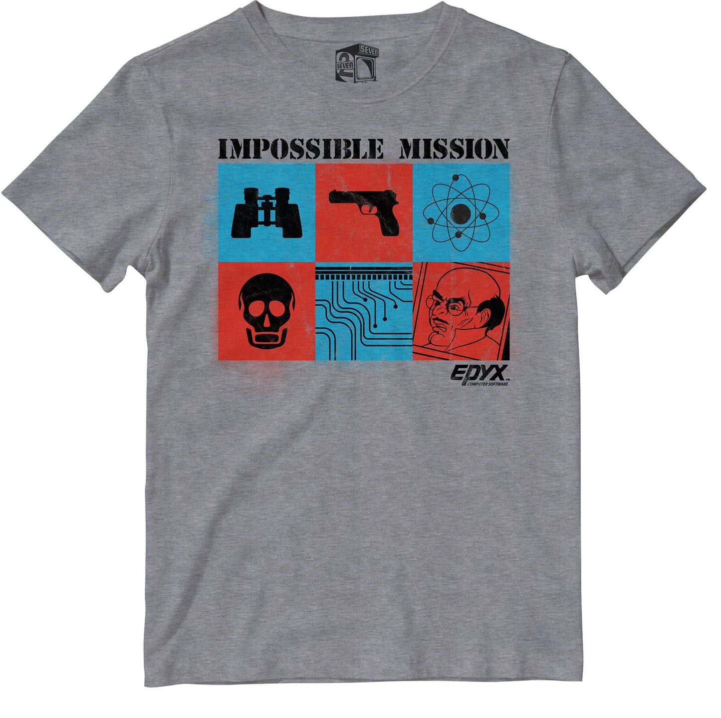 Impossible Mission Retro Gaming T-Shirt T-Shirt Seven Squared 