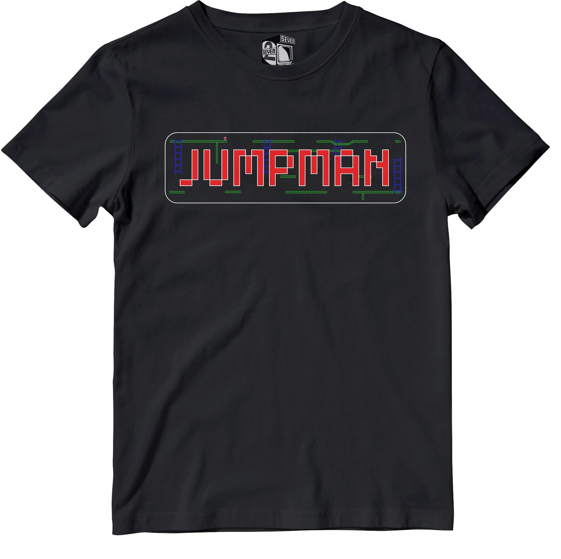 Jumpman Retro Gaming T-Shirt T-Shirt Seven Squared 
