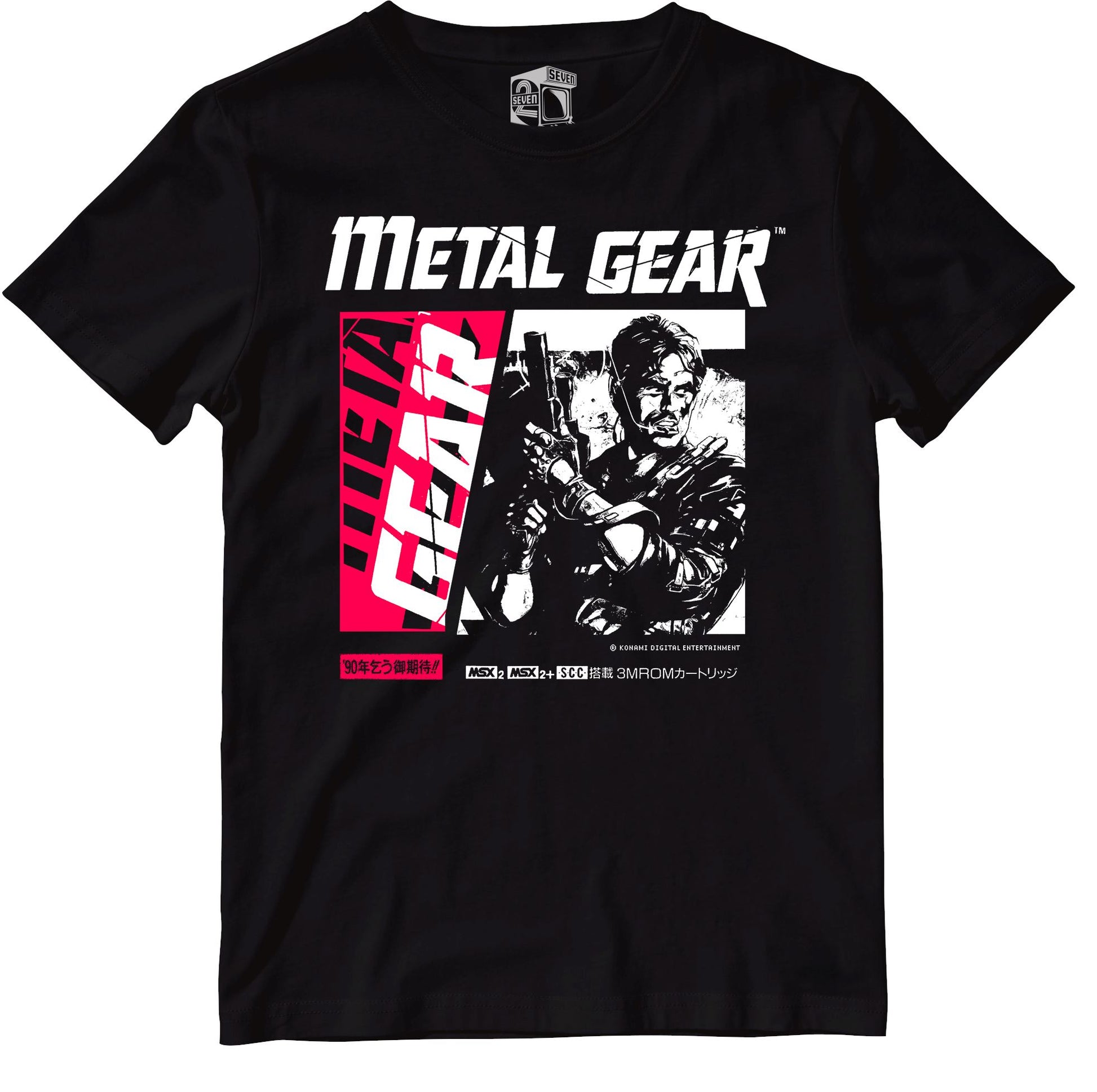 Metal Gear Retro Gaming T-Shirt T-Shirt Seven Squared 