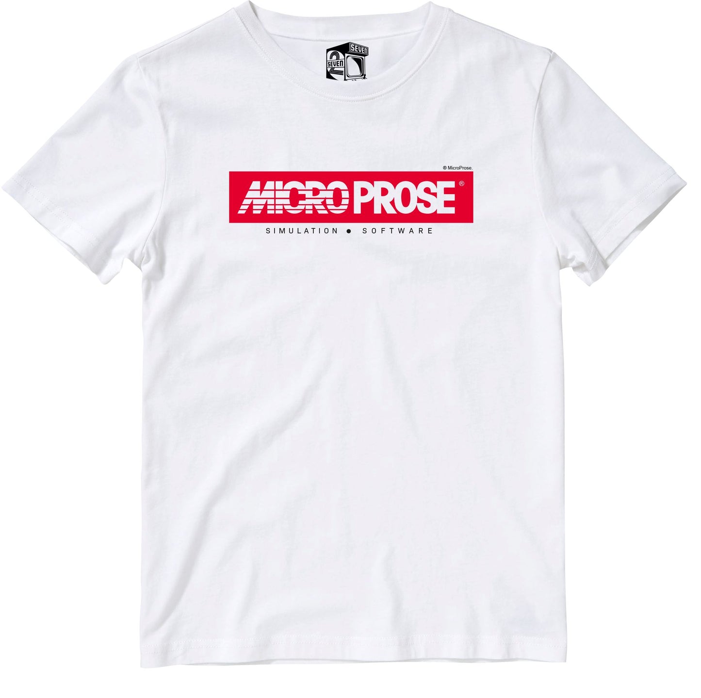 Microprose Logo Retro Gaming T-Shirt T-Shirt Seven Squared 