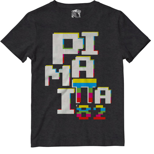 Pimania Retro Gaming T-Shirt T-Shirt Seven Squared 