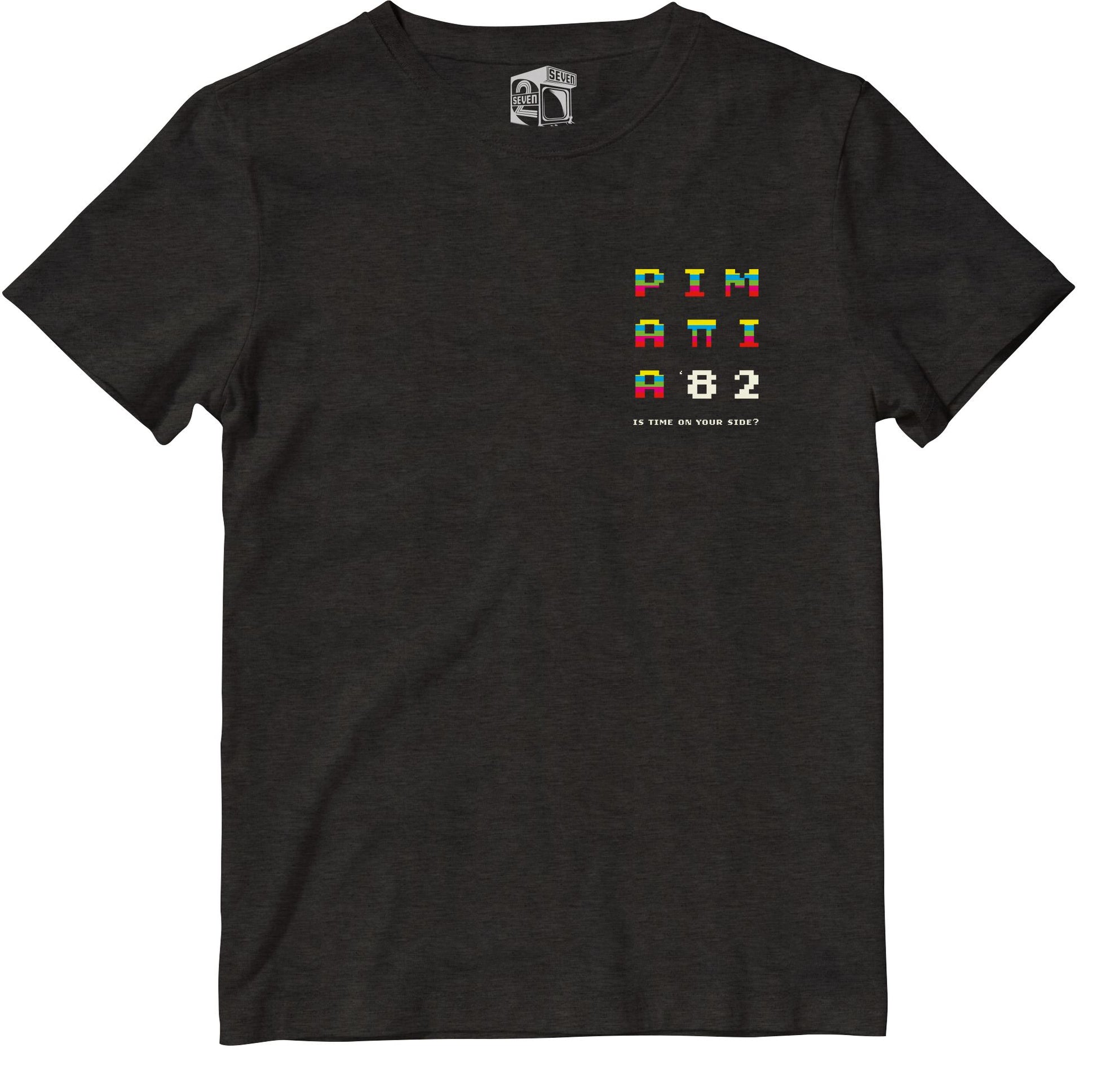 Pimania 82 Pocket Print Retro Gaming T-Shirt T-Shirt Seven Squared 