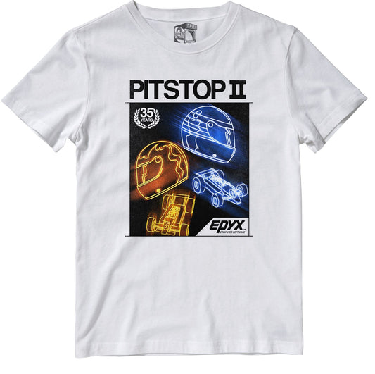 Pit Stop II Retro Gaming T-Shirt T-Shirt Seven Squared 