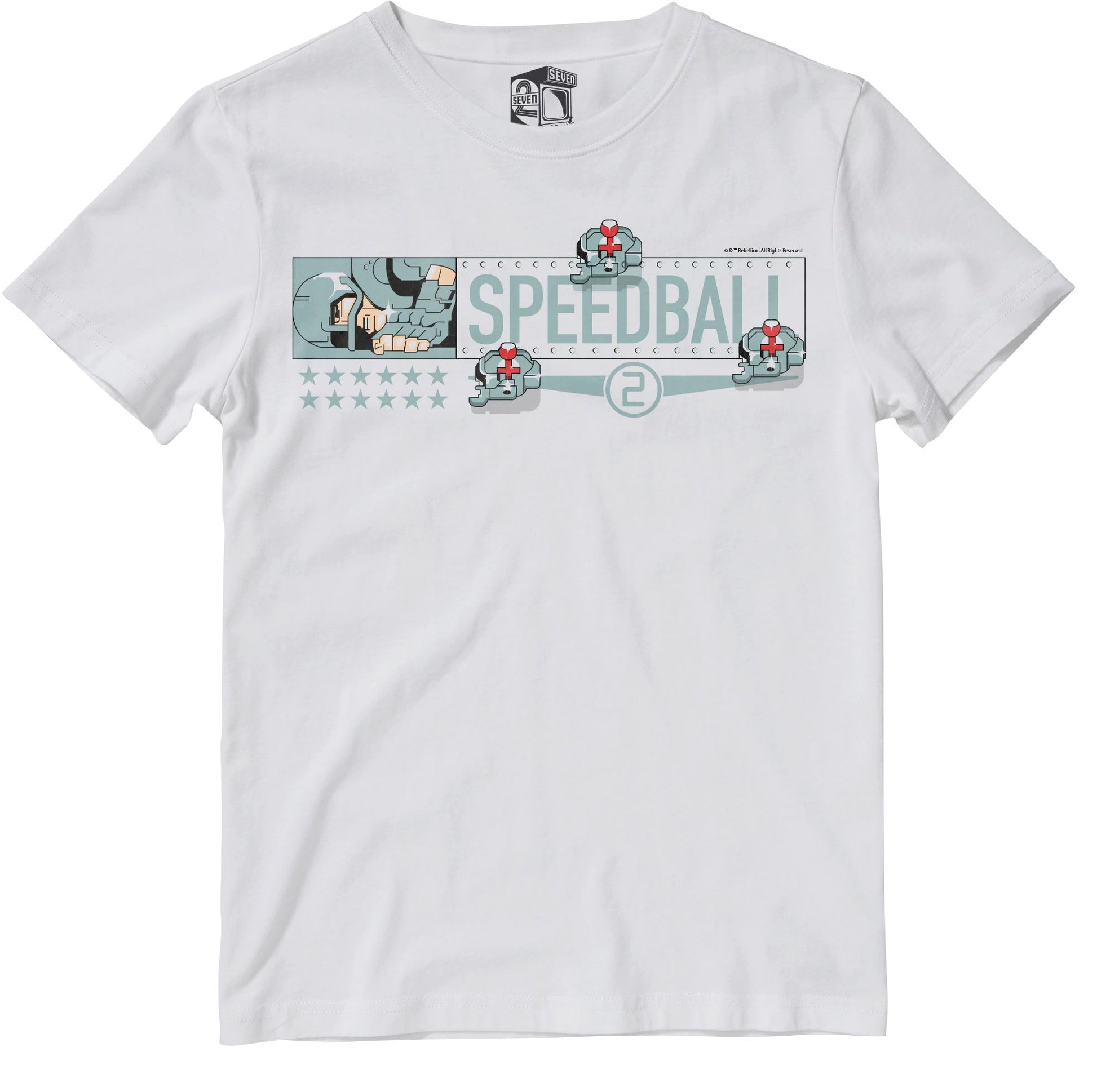 Speedball 2 Ice Cream Ice Cream Retro Gaming T-Shirt T-Shirt Seven Squared 