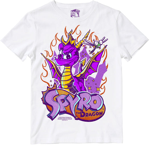 Spyro The Dragon Retro Gaming T-Shirt T-Shirt Seven Squared 