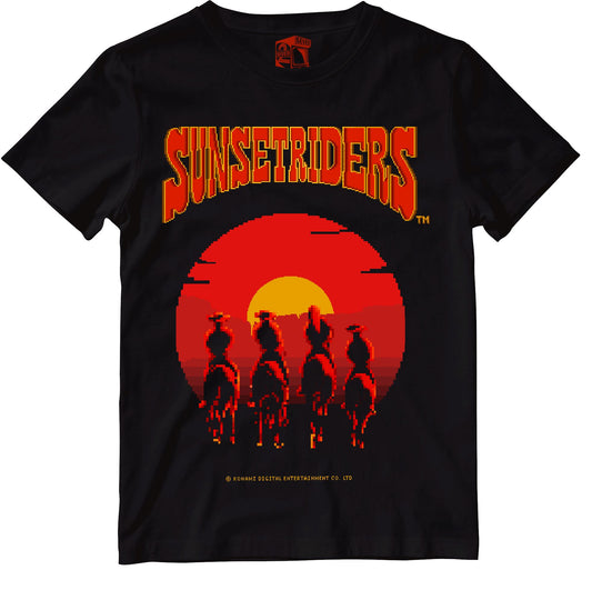 Sunset Riders Retro Gaming T-Shirt T-Shirt Seven Squared 
