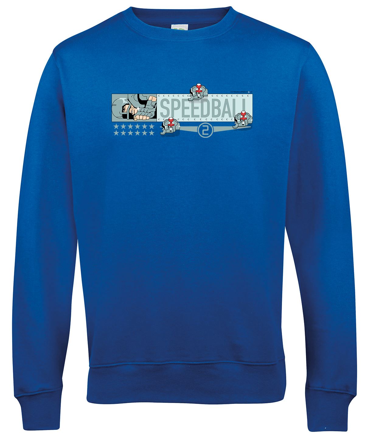 Speedball 2 Ice Cream Ice Cream Retro Gaming Sweatshirt Sweatshirt Seven Squared Small Royal Blue 