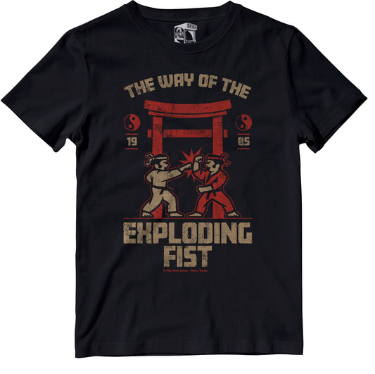 Way Of The Exploding Fist Retro Gaming T-Shirt T-Shirt Seven Squared 