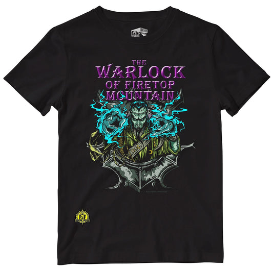 Fighting Fantasy | Warlock of Firetop Mountain | Retro Gaming Kids T-Shirt Kids T-Shirt Seven Squared 3-4 Years Black 